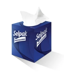 САЛФЕТКИ В КОРОБКЕ (20X48) SELPAK PRO
